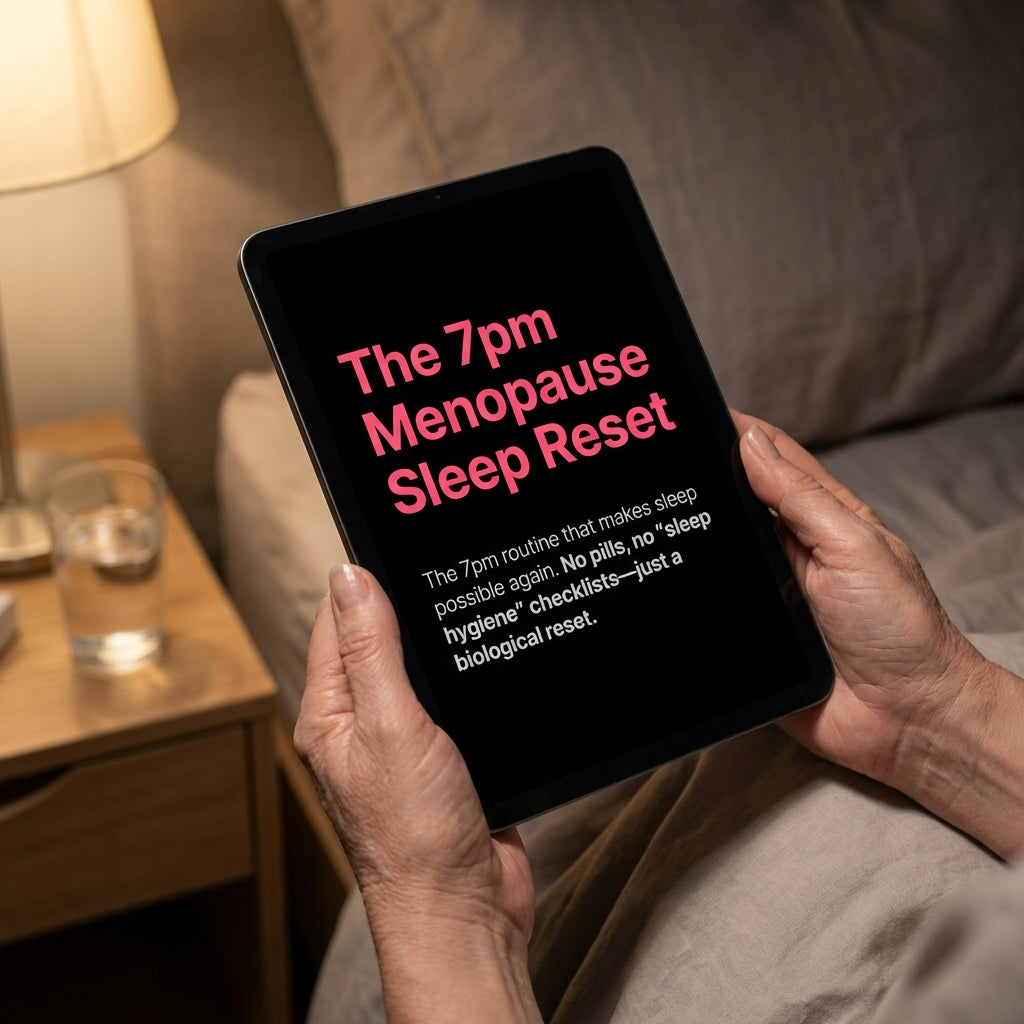 The 7pm Menopause Sleep Reset E-Book
